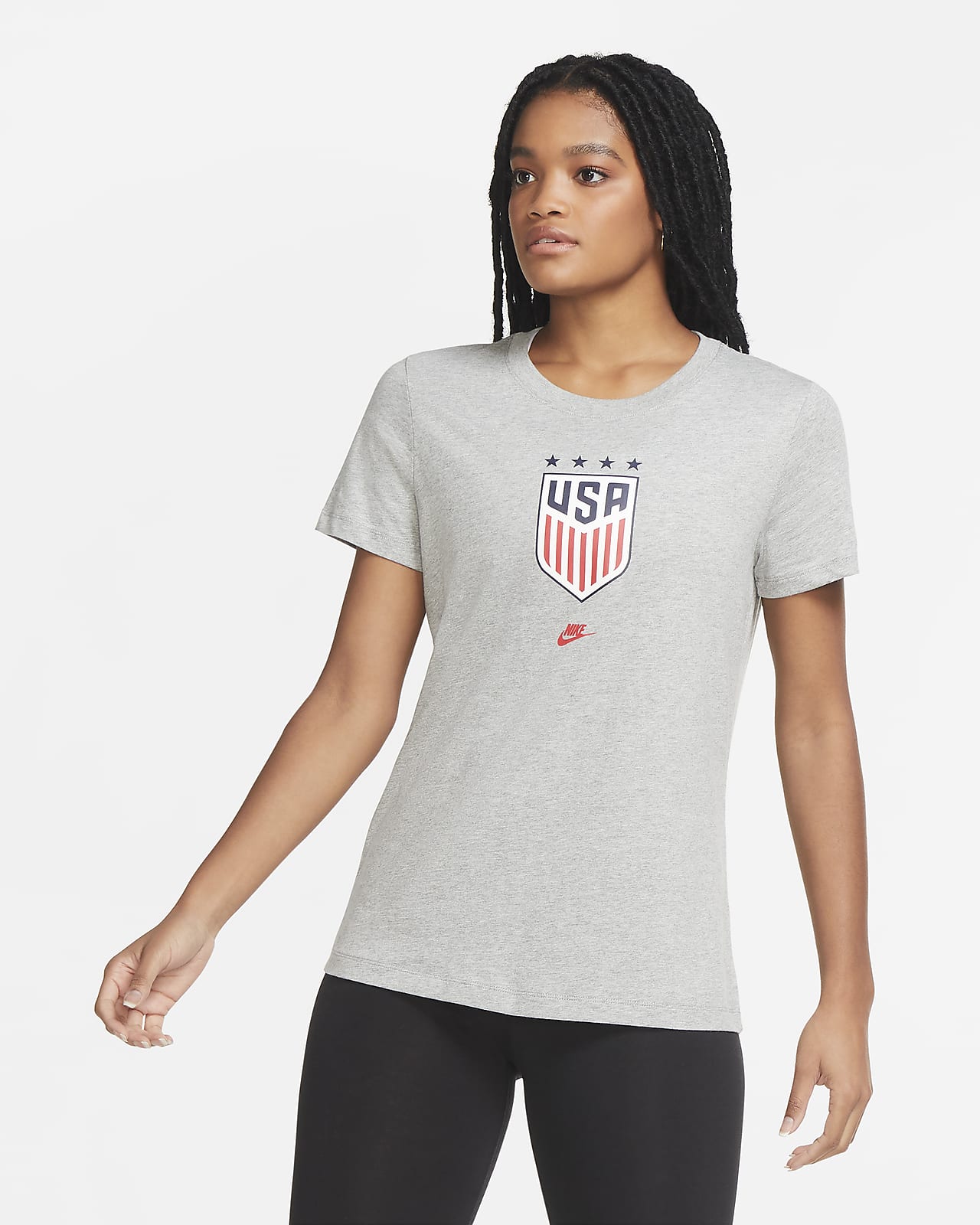 4-Star) Women's Soccer T-Shirt. Nike 