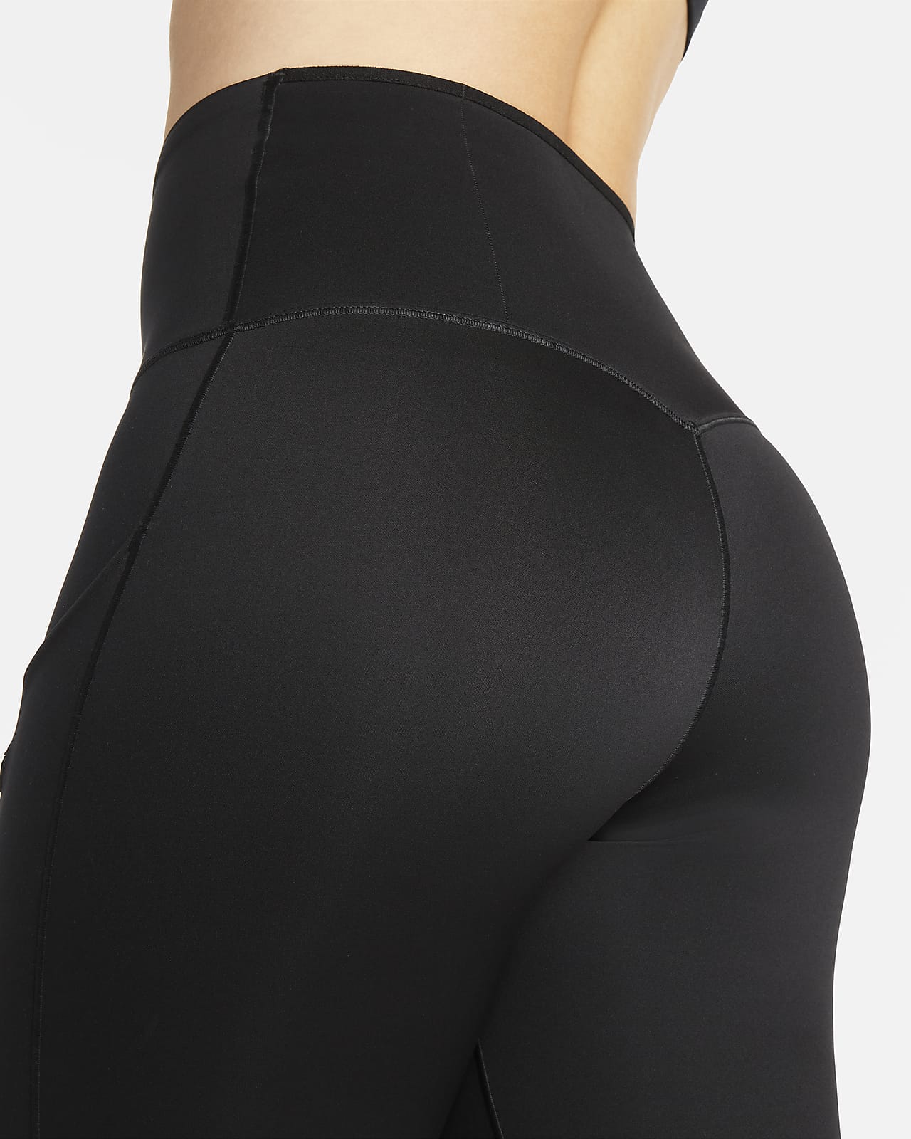 Nike Go Women's Firm-Support High-Waisted Capri Leggings with Pockets. Nike  IN
