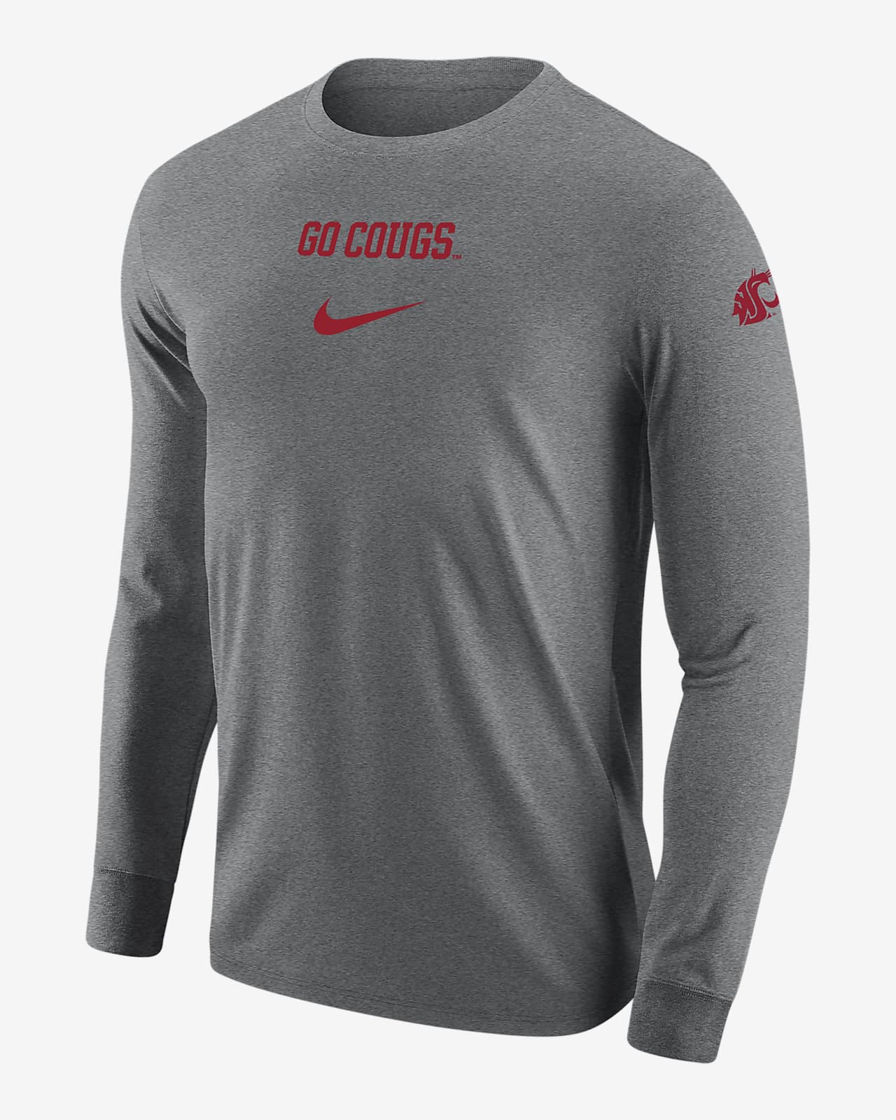 Washington State Men's Nike College Long-Sleeve T-Shirt