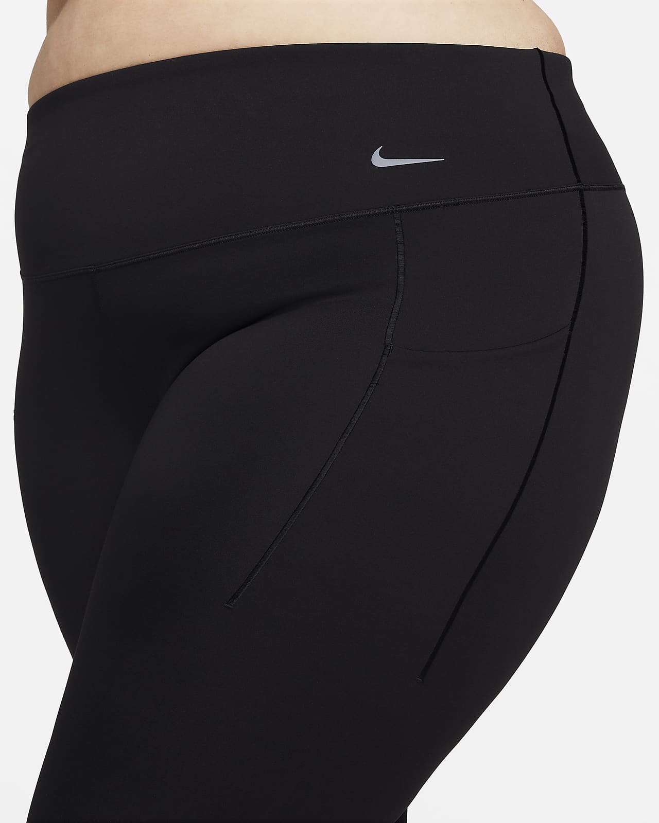 Soccer Plus  NIKE Women's Nike Go Therma-FIT High-Waisted 7/8 Pocket  Leggings