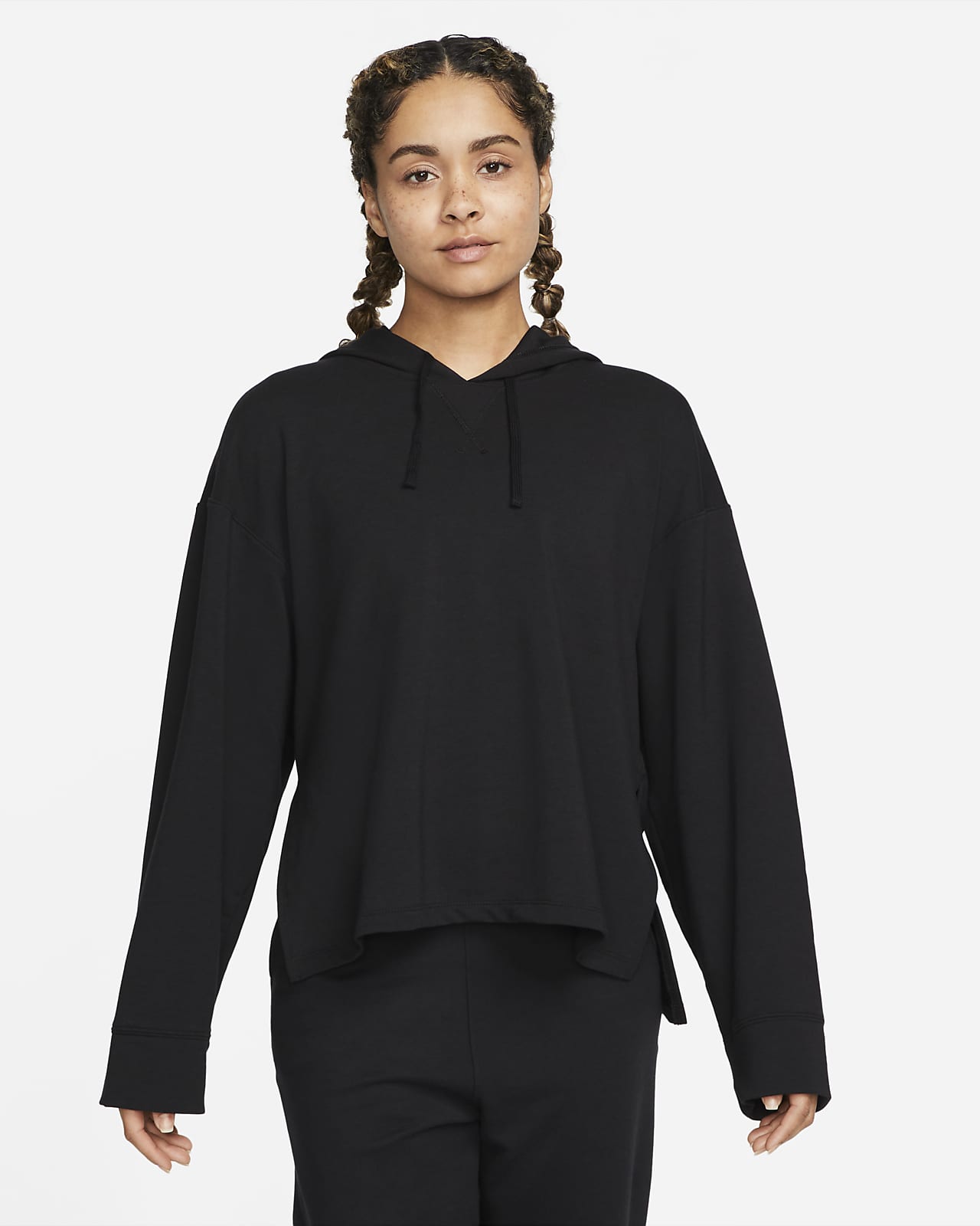 nike yoga dri fit hoodie