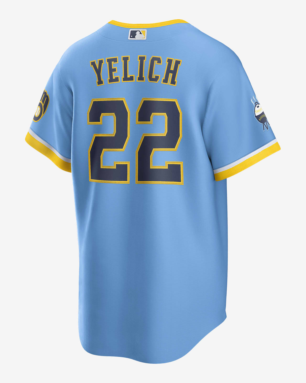 MLB Milwaukee Brewers City Connect (Christian Yelich) Men's T-Shirt.