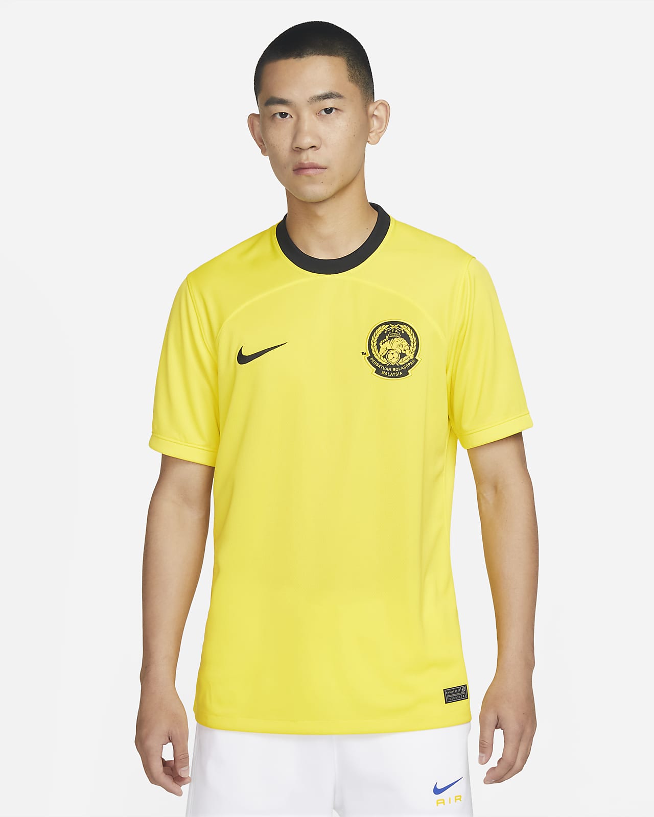 Malaysia Stadium Home Nike Dri-FIT Football Shirt. Nike ID