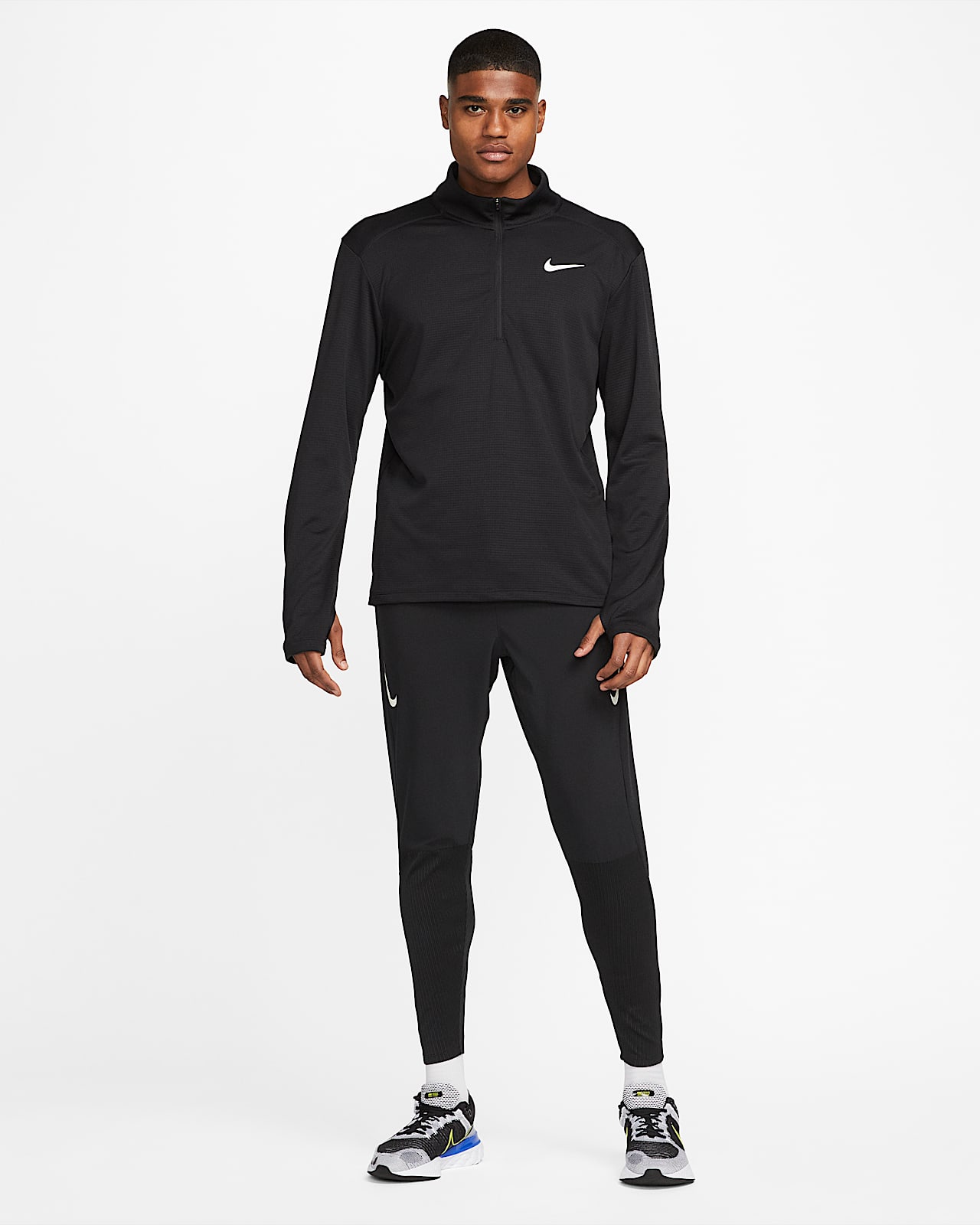 Maglia da running con zip a metà lunghezza Nike Pacer - Uomo. Nike IT