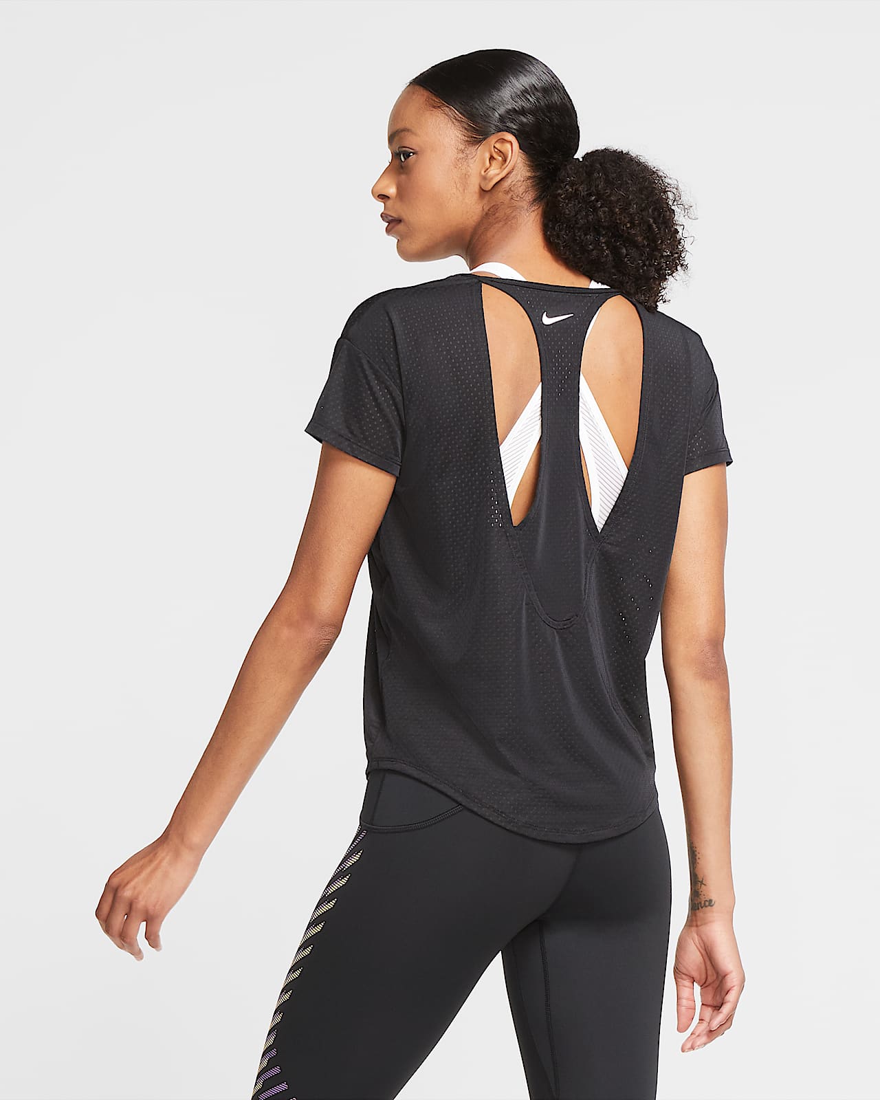 nike breathe running top