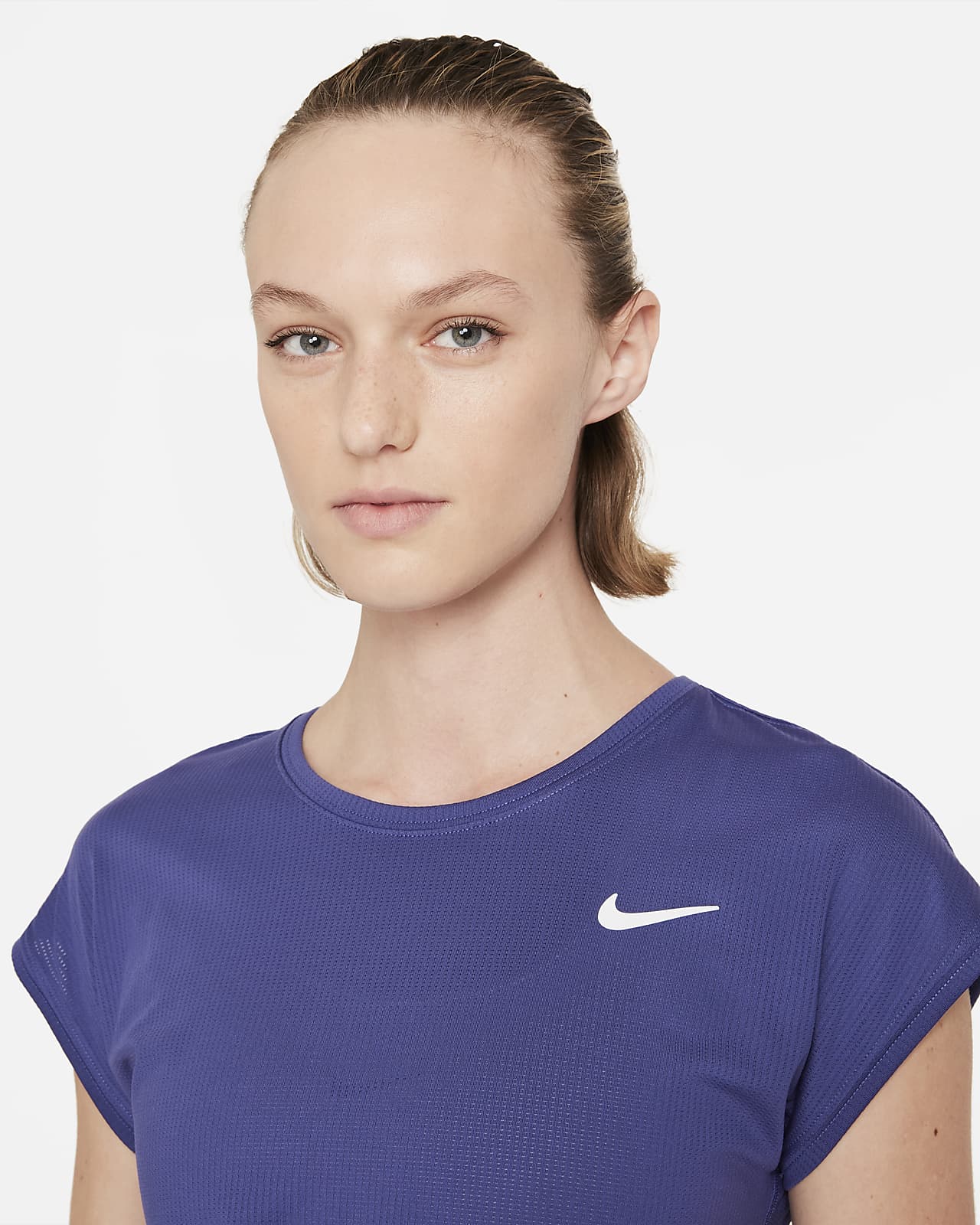 Nikecourt Dri Fit Victory Women S Short Sleeve Tennis Top Nike Nl