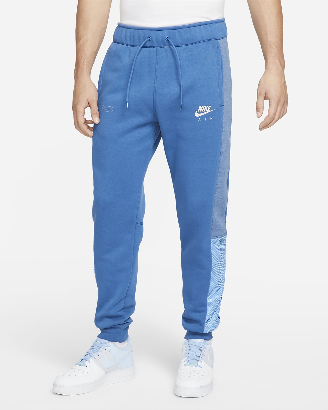 Pantaloni jogger in fleece con rovescio spazzolato Nike Air - Uomo. Nike IT