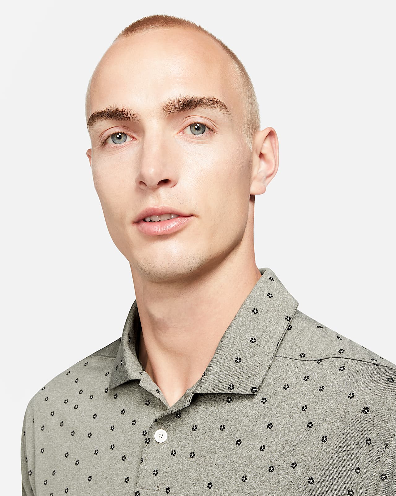 nike men's vapor print golf polo