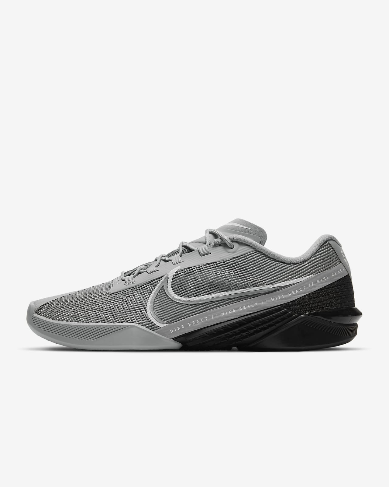 nike grey training shoes