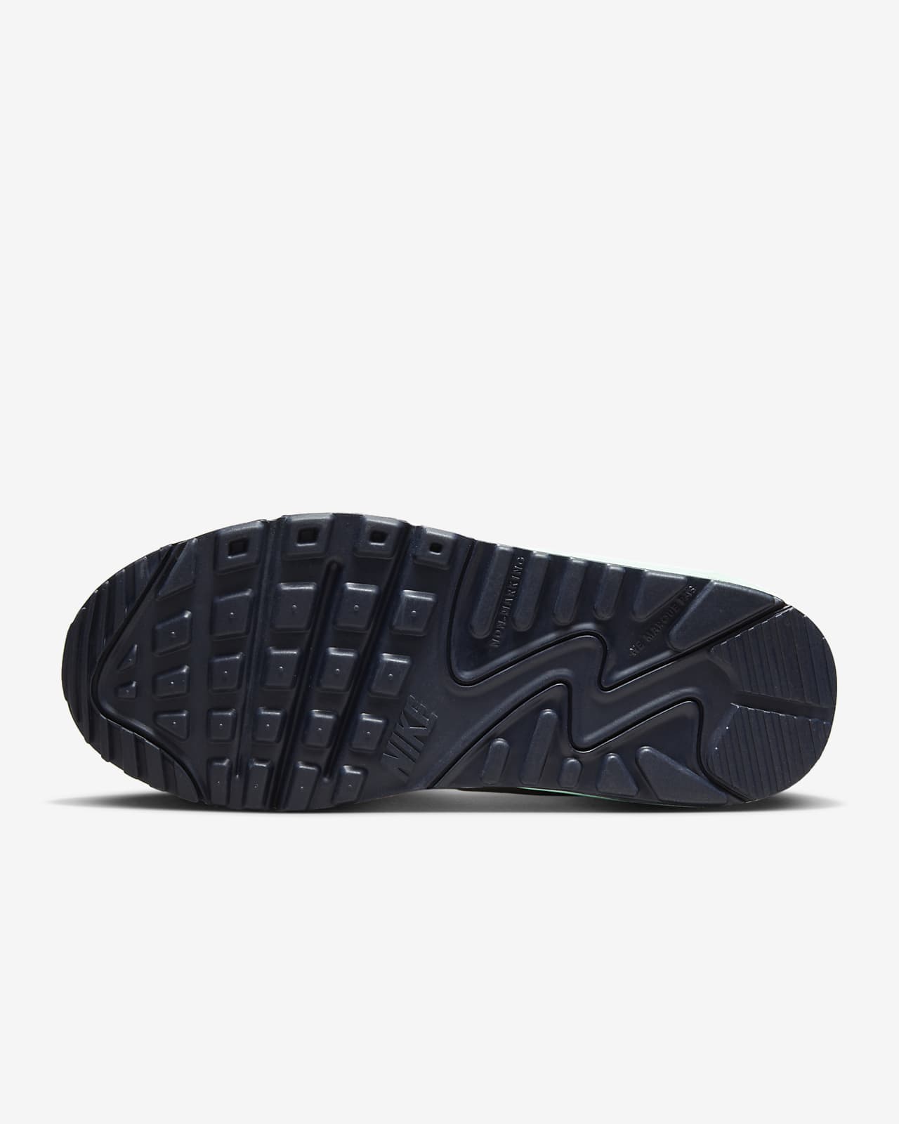 Nike Boys Air Max 90 LTR - Shoes Sanddrift/Obsidian/White Size 01.0