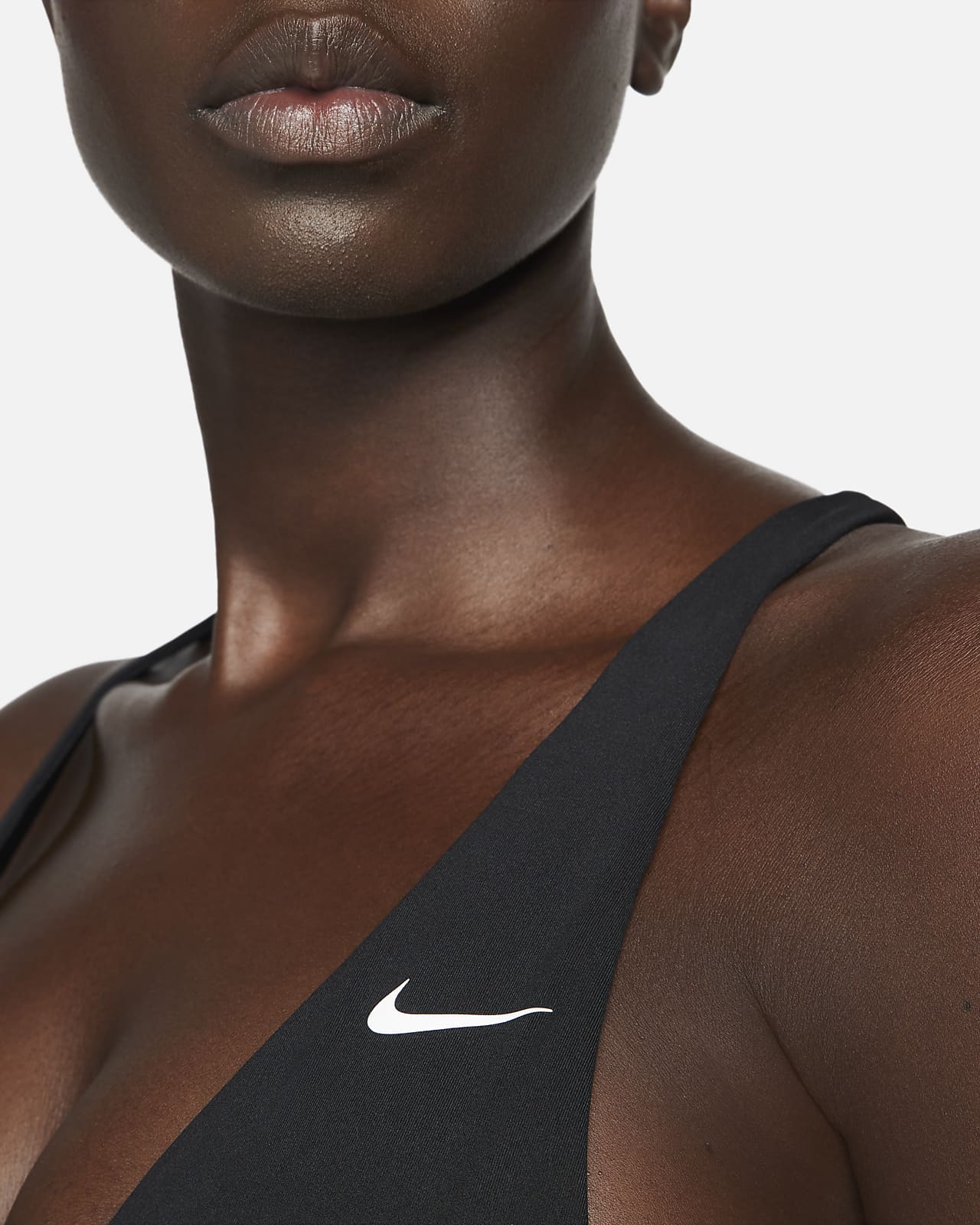 Piqué-textured one-shoulder bralette bikini top At Icône, Simons, Bralette  Tops for Women