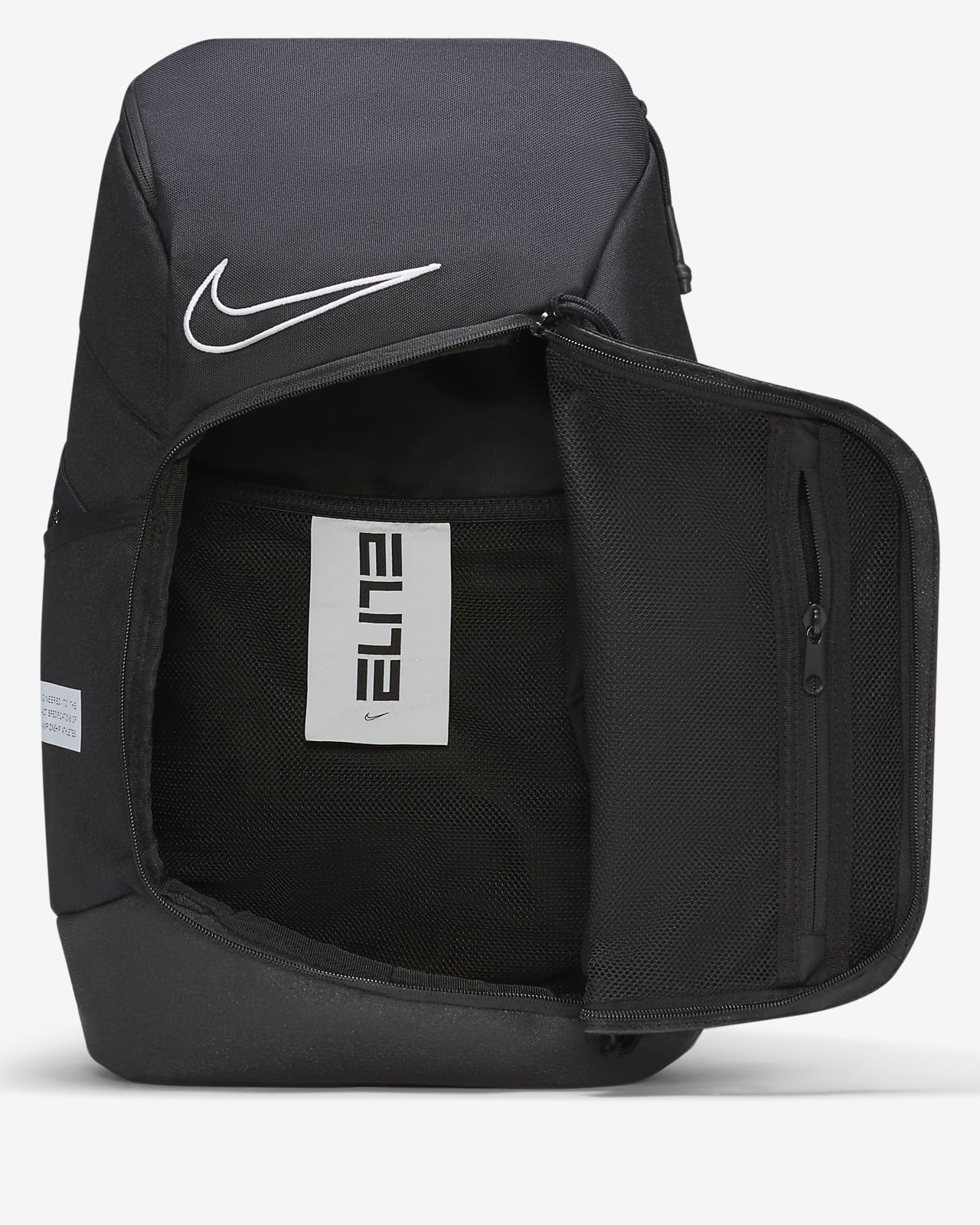 nike elite black backpack