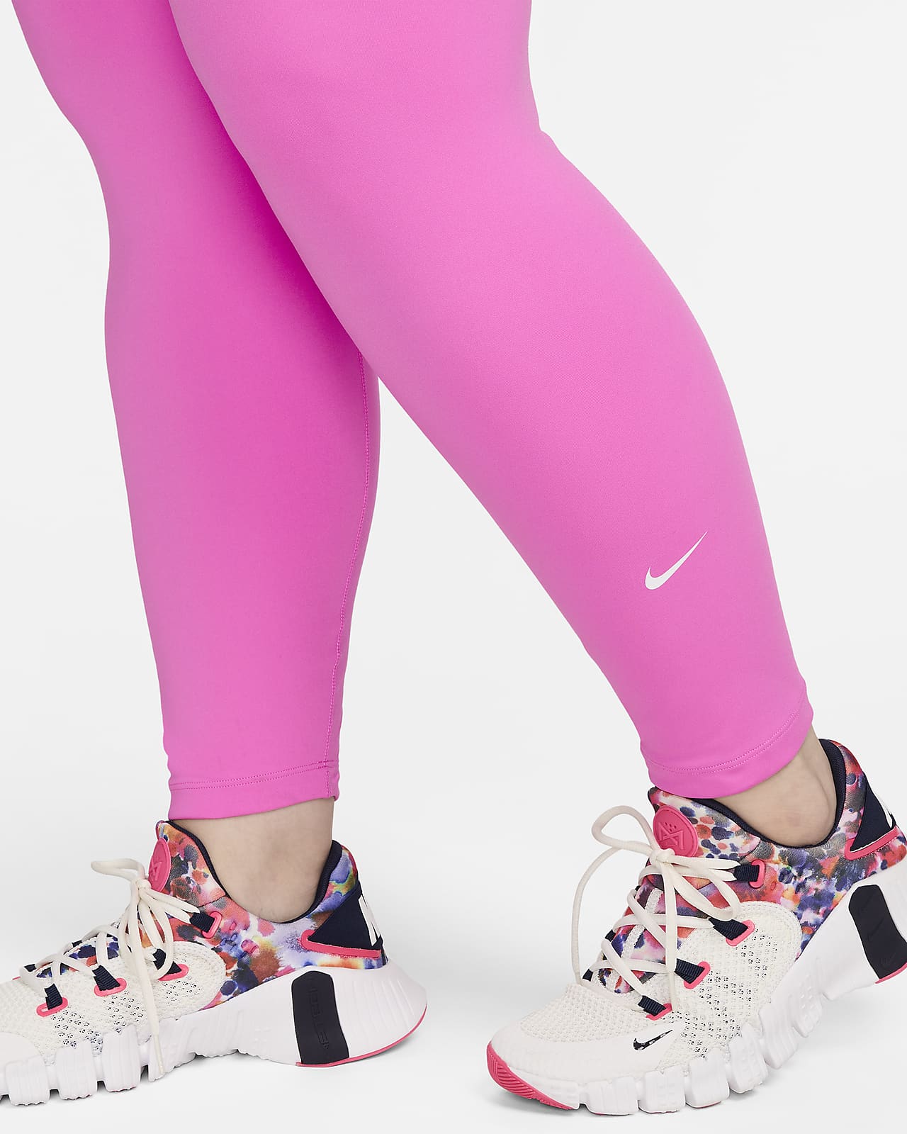 NIKE ONE Tights Training Gym Running Women's DRI-FIT Mid Rise Full Length |  eBay
