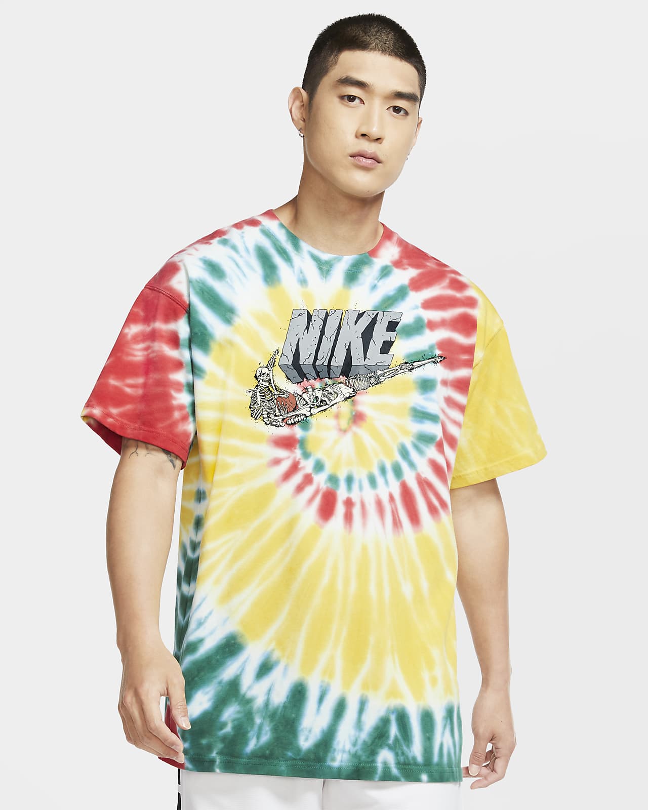t shirt nike uomo giallo