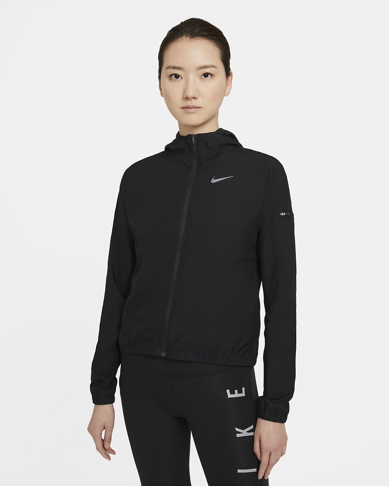 Hooded Running Jacket. Nike 
