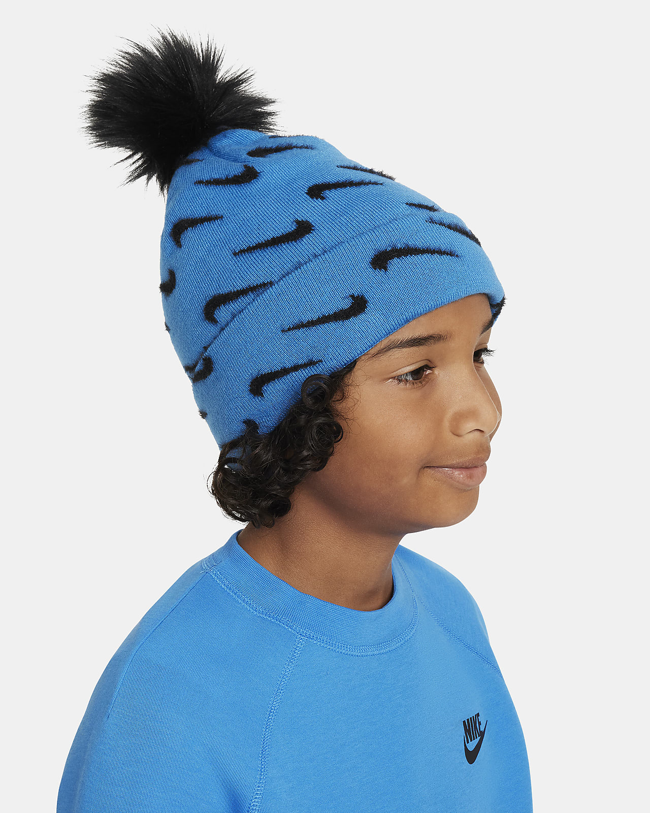 Bonnet à pompon, bonnet d'hiver, bonnet pour enfants, bonnet en