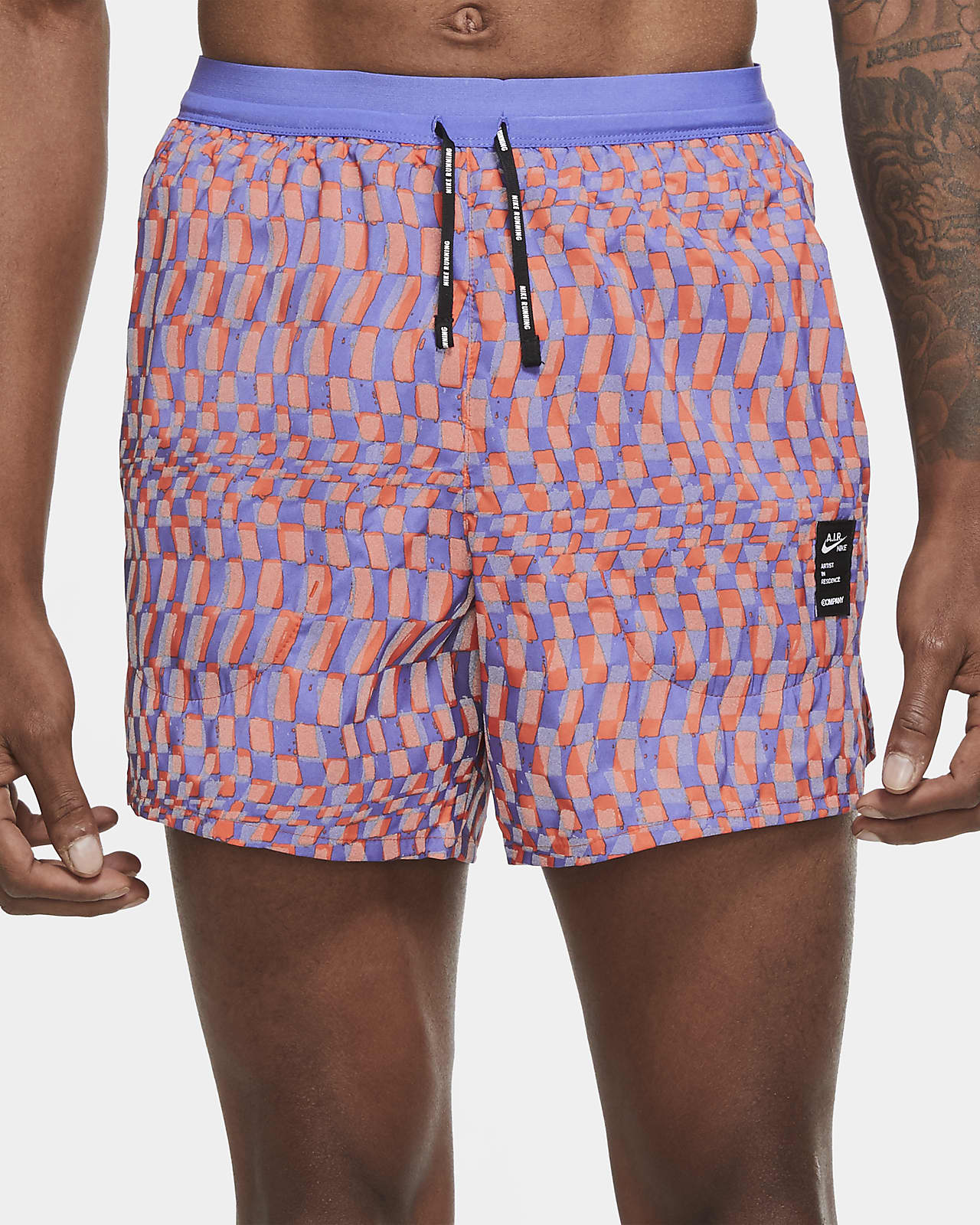 nike mens pink running shorts