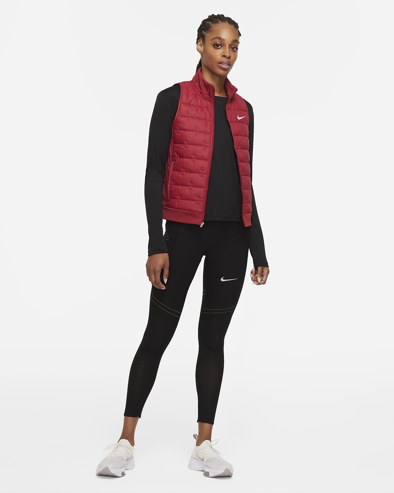 chaleco nike mujer running
