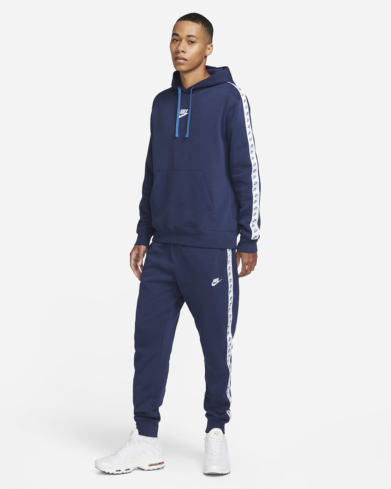 Nike Sportswear Sport Essential Men's Fleece Hooded Tracksuit