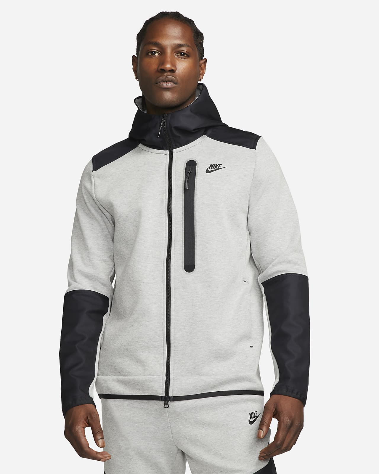 Nike Sportswear Tech Fleece Herrenoberteil mit durchgehendem Reißverschluss