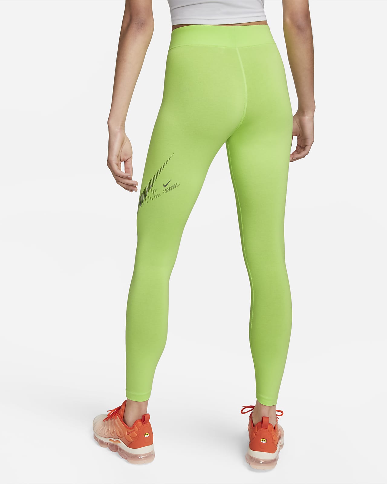 presidente Melodrama Oso polar Leggings de talle alto para mujer Nike Sportswear Swoosh. Nike.com