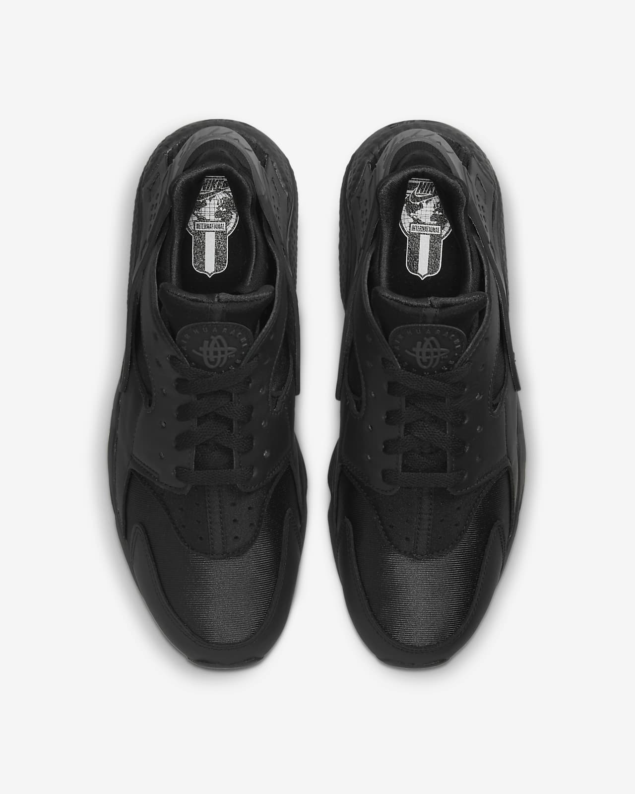 huaraches shoes nike all black
