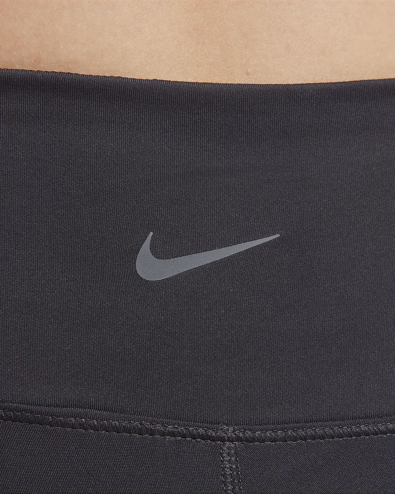 Nike One magas derekú, teljes hosszúságú, felsliccelt szegélyű női leggings