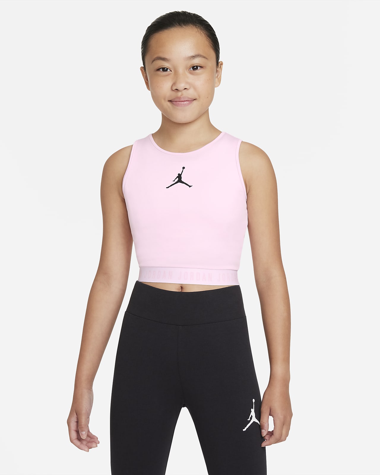 Camiseta tirantes para niña talla grande Jordan. Nike.com