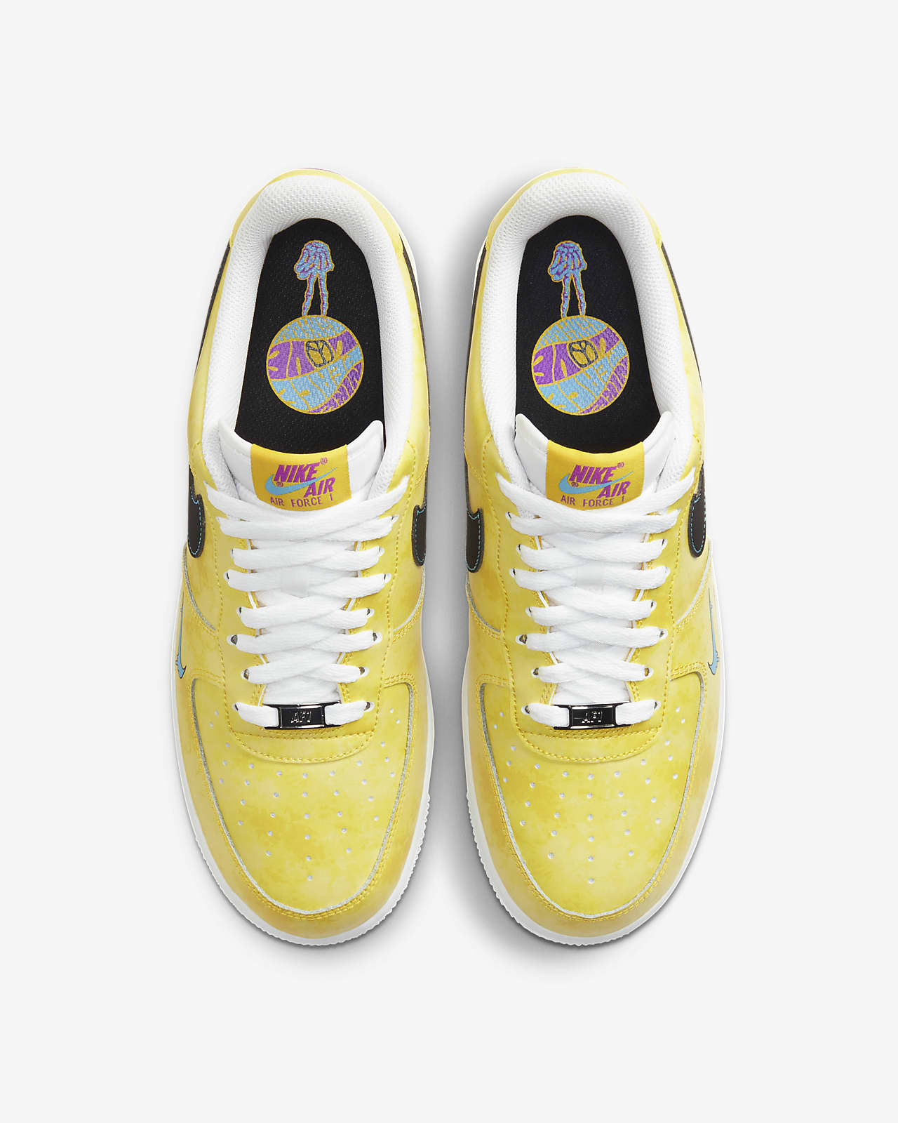 baby yellow air force 1