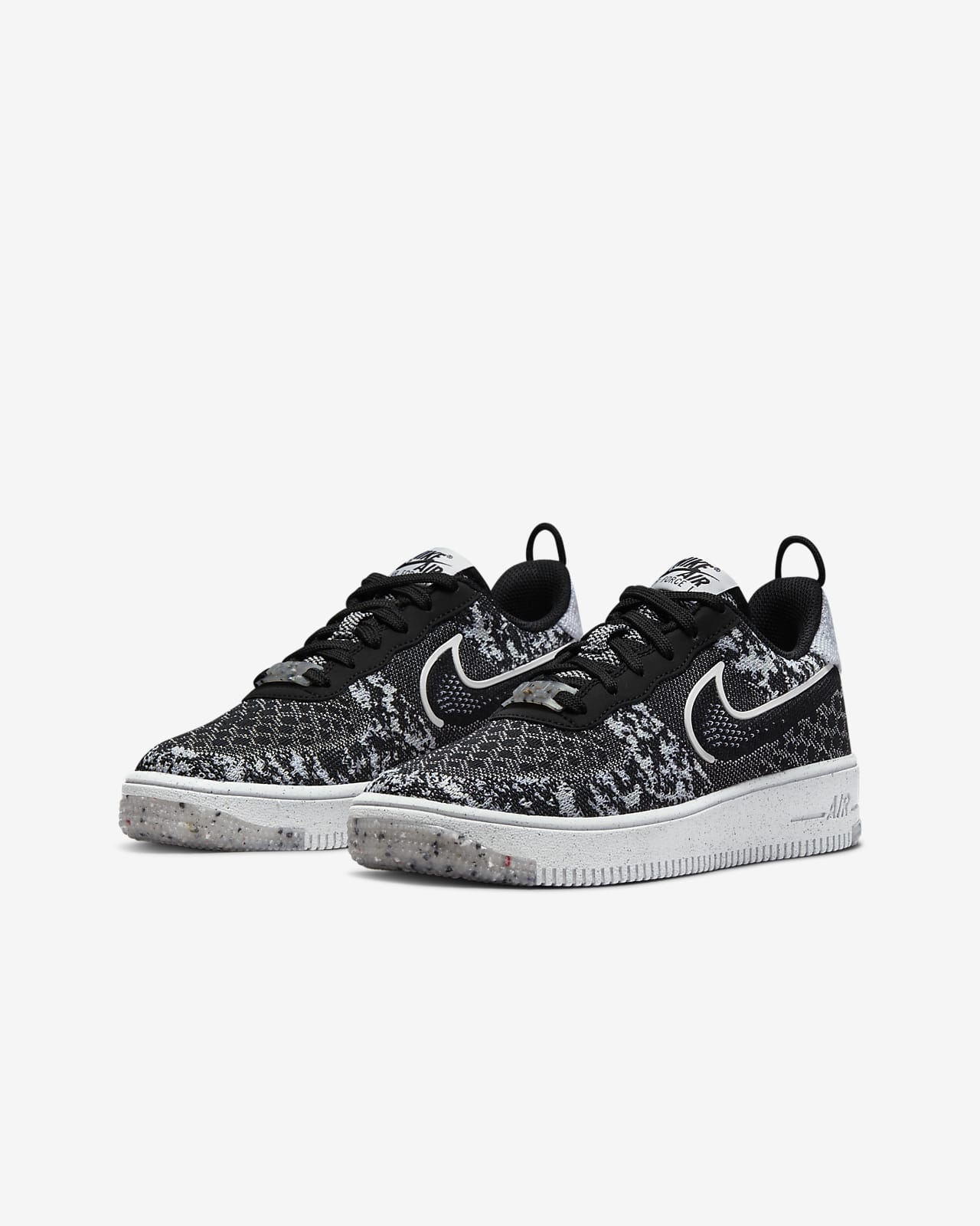 Nike Air Force 1 Crater Flyknit Older Kids' Shoes. Nike ID