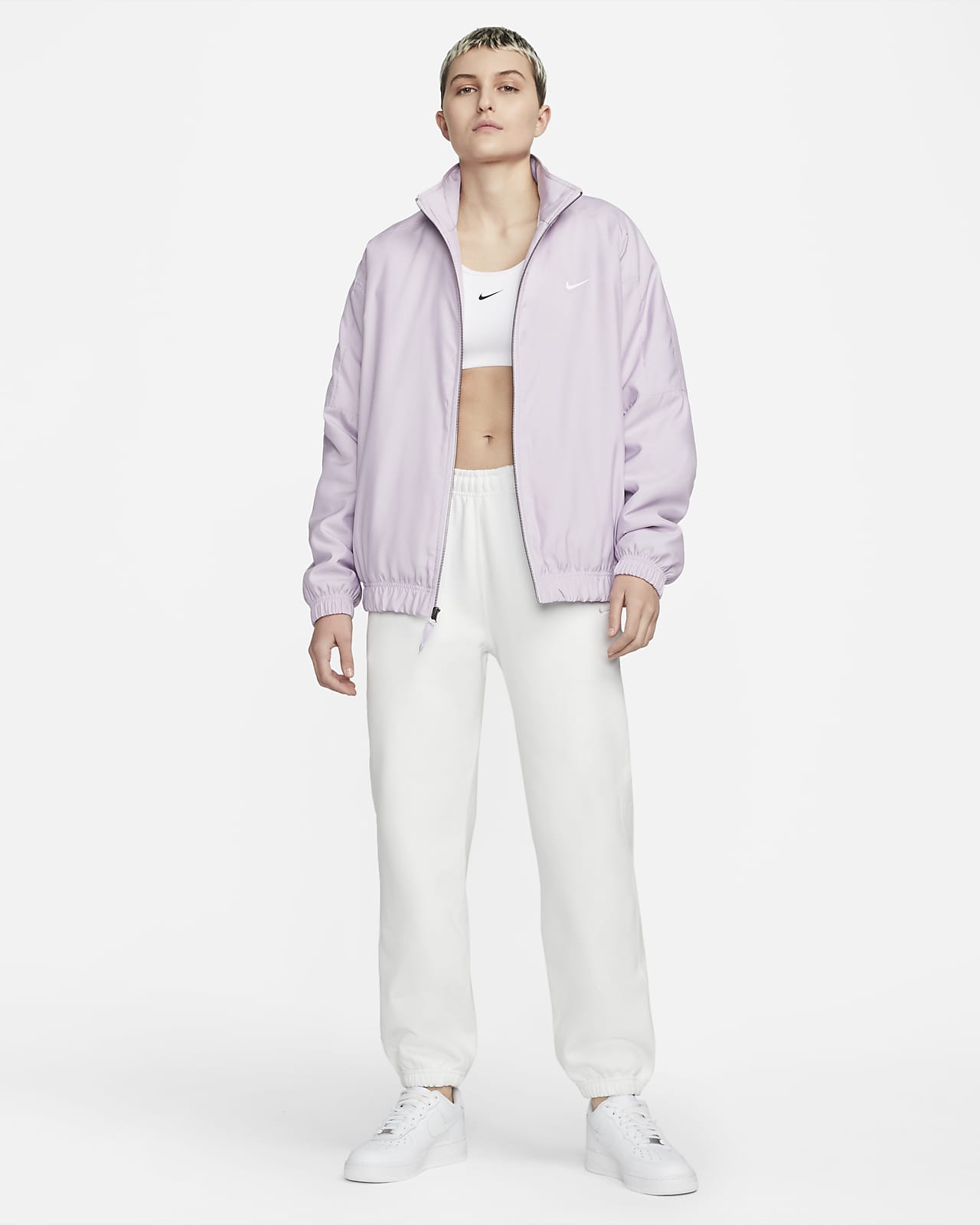 purple nike bomber jacket