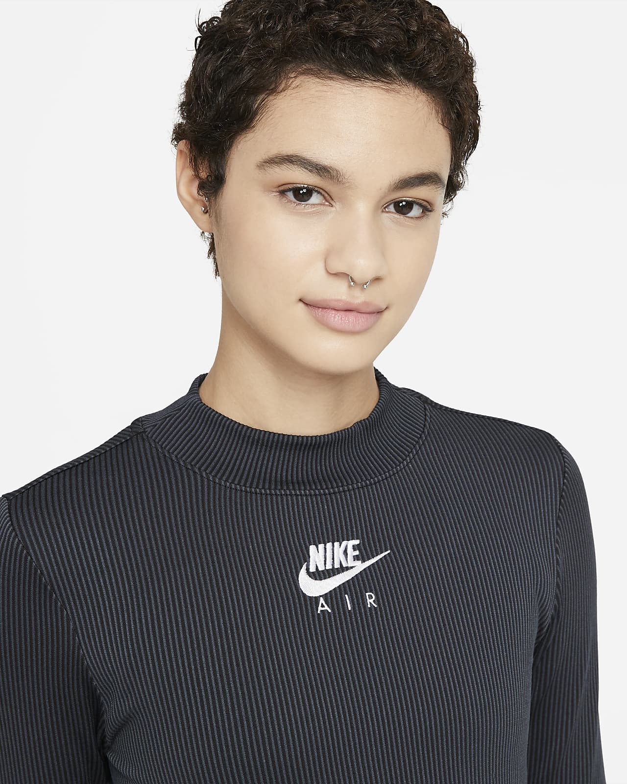 Download Nike Air Women's Mock Neck Long Sleeve. Nike.com