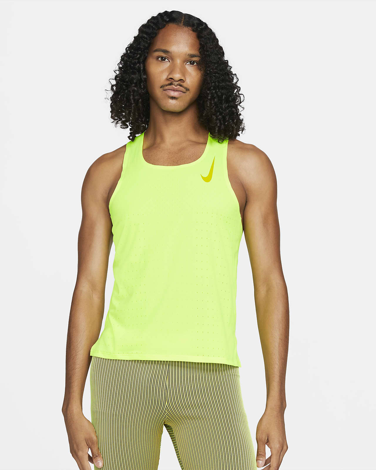 nike men's dry aeroswift running tank top