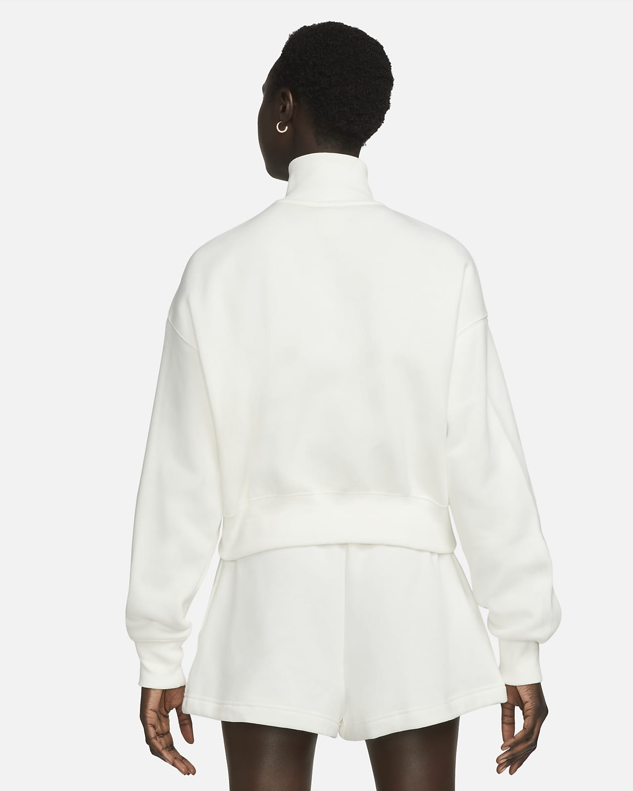 nike sportswear phoenix fleece oversized crewneck