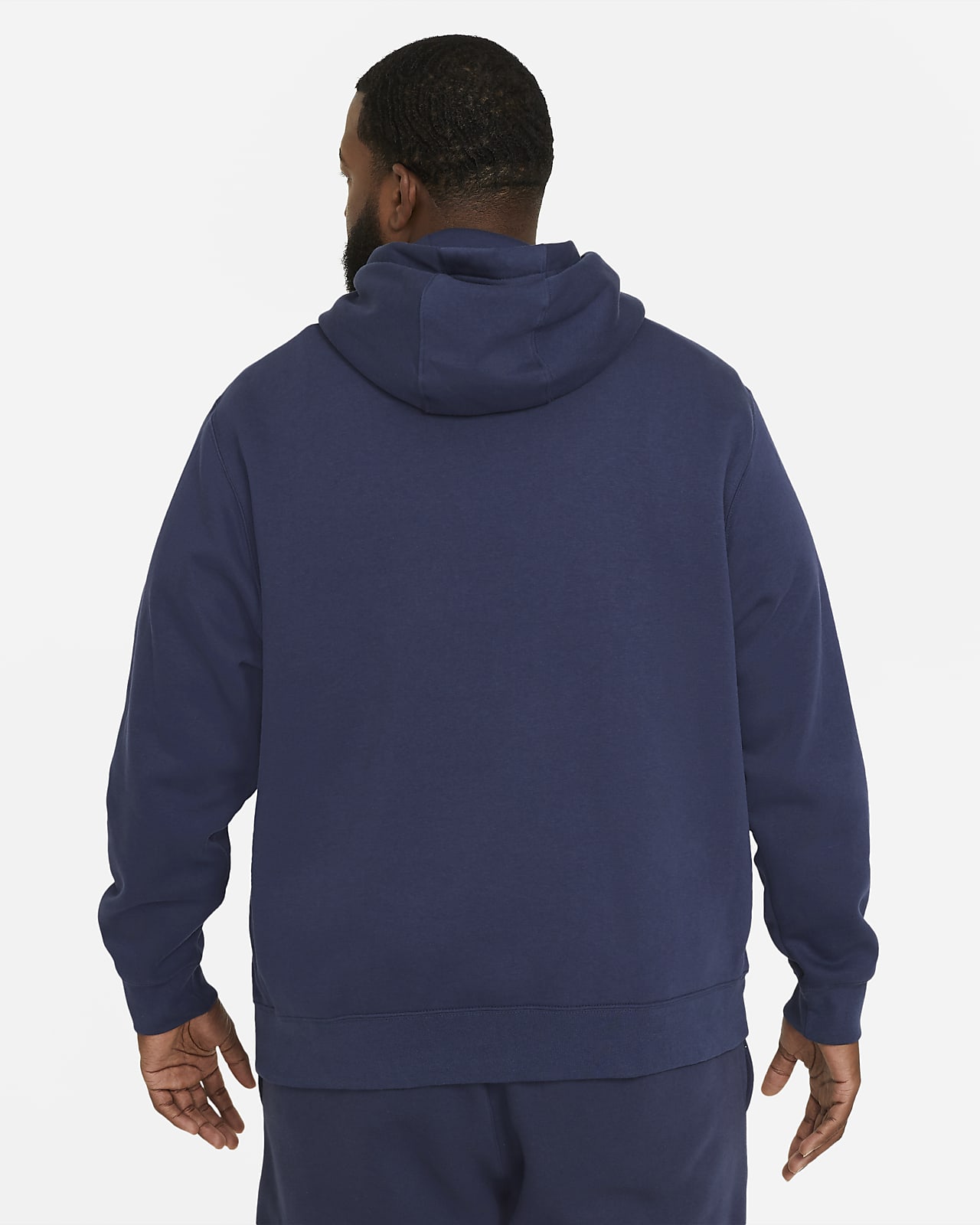 nike men's club fleece pullover hoodie