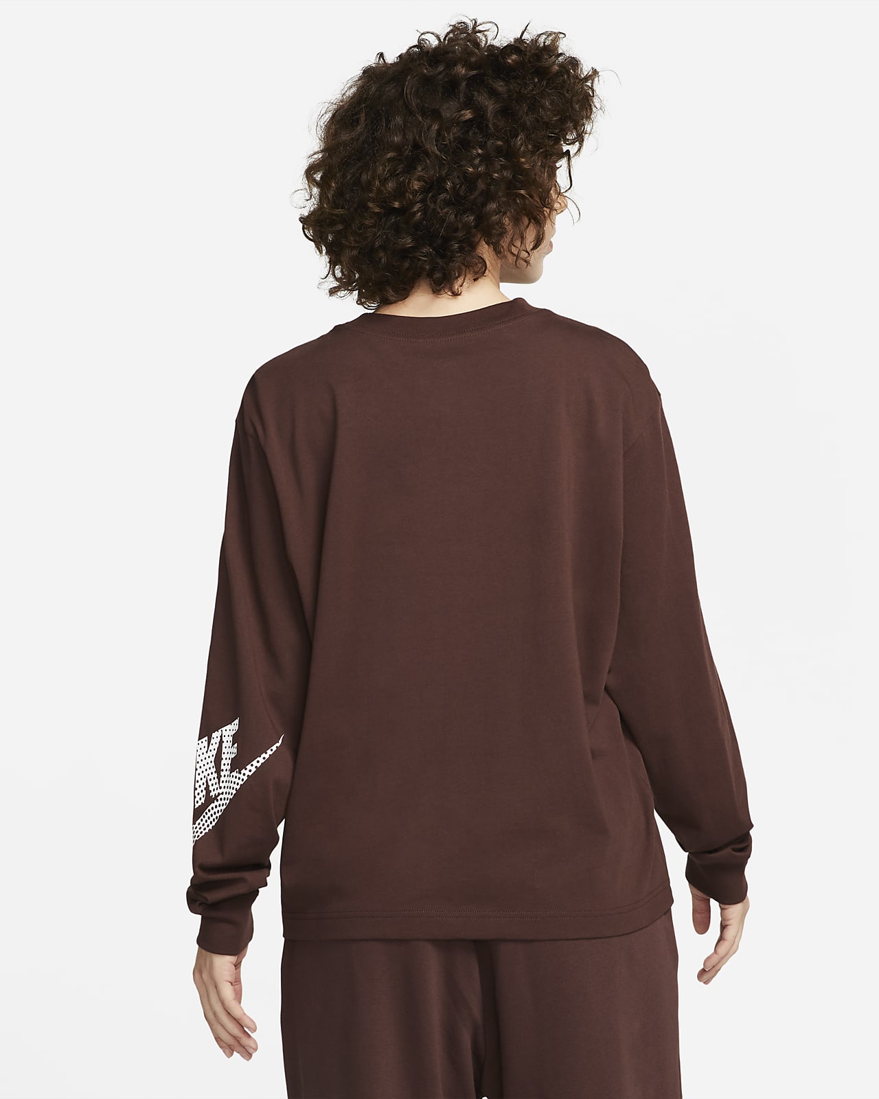 camiseta nike running manga larga