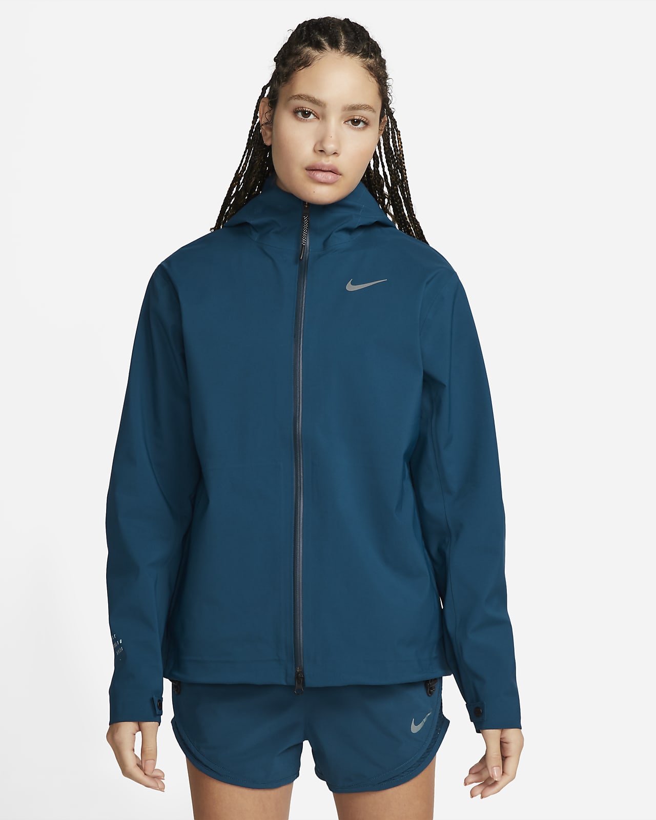 Nike Storm-FIT Run Division Women's Full-Zip Hooded Jacket. Nike VN
