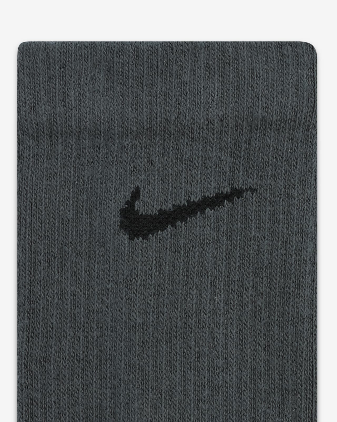 Nike Earth Tones Crew Socks Dri Fit, Unisex, 3 - Pack 