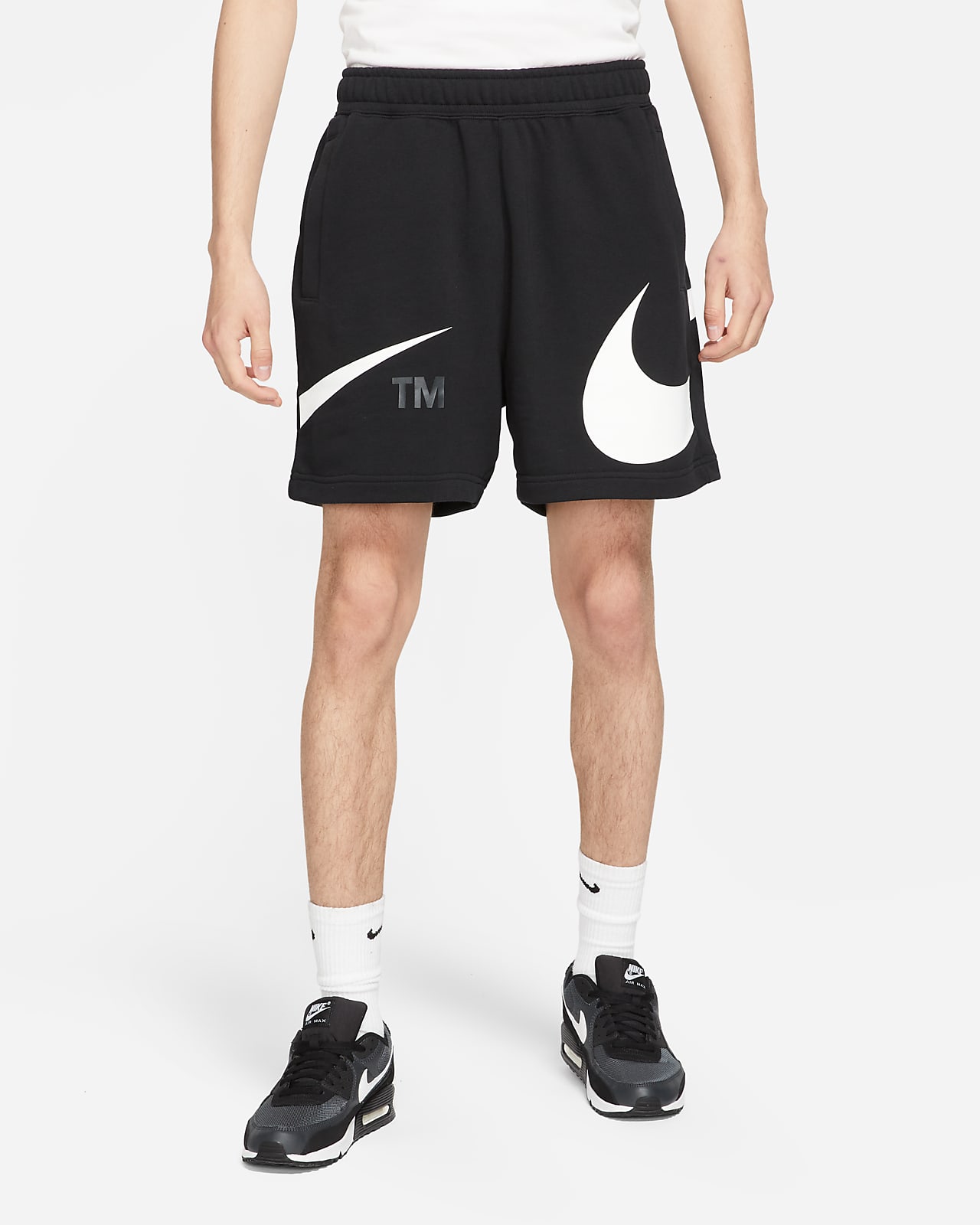Shorts in French Terry Nike Sportswear Swoosh - Uomo. Nike IT
