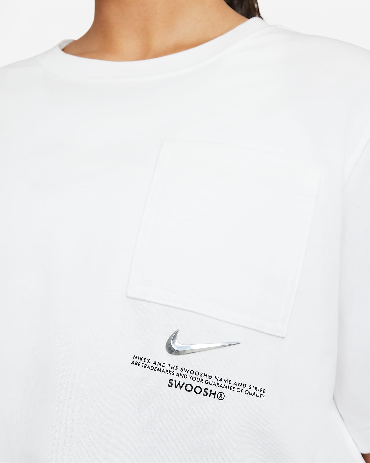 nike sportswear swoosh top