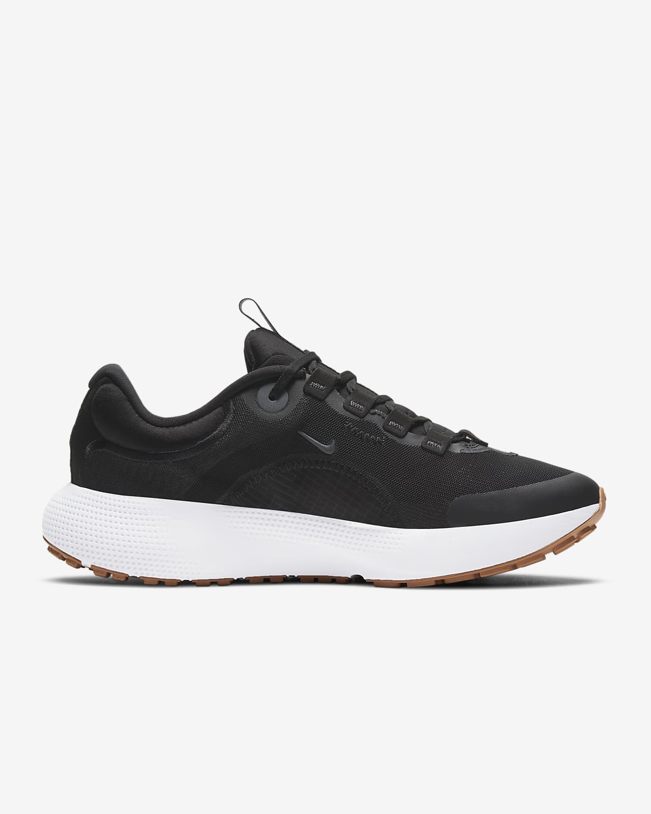 nike running escape run sneakers in white and gold