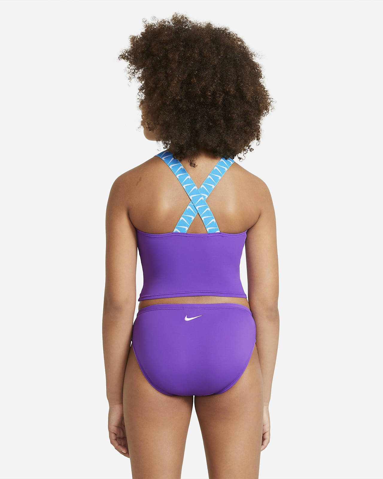 Nike Big Kids' (Girls') Crossback Midkini Set