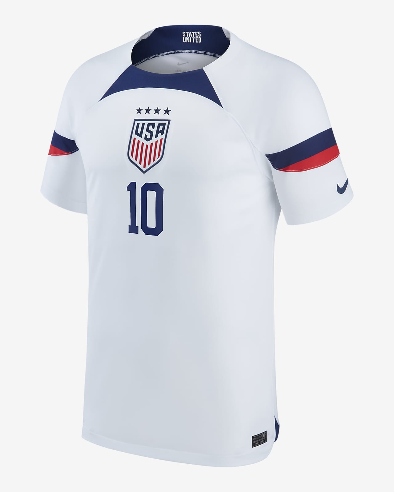 Jersey de f tbol Nike Dri FIT de la selecci n de f tbol femenino de EE. UU. local 2022 23 Stadium Lindsey Horan para ni os talla grande