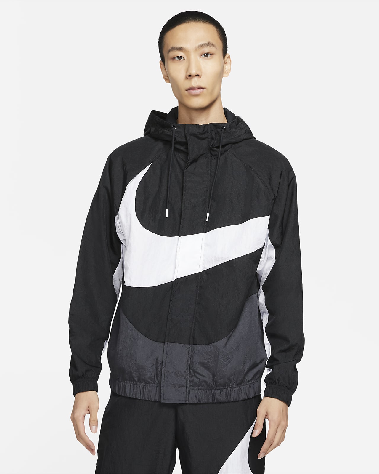 NIKE 新品 ナイキ ウーブン ナイロン セットアップM上下 - セットアップ