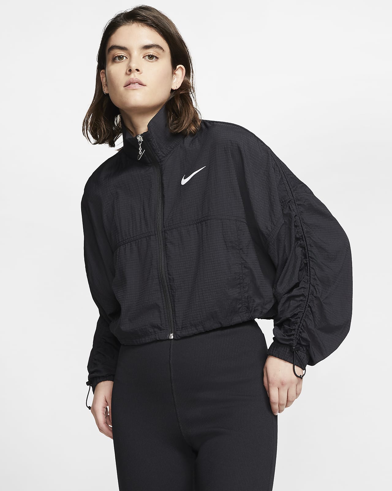Nike Sportswear Swoosh vevd jakke til dame. Nike NO Nike Sportswear vevd jakke til dame. Nike NO