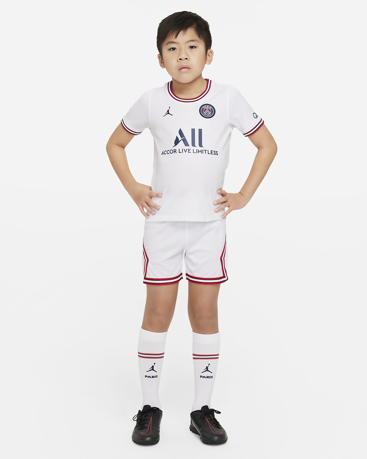 Paris Saint-Germain 2022/23 Fourth Younger Kids' Football Kit