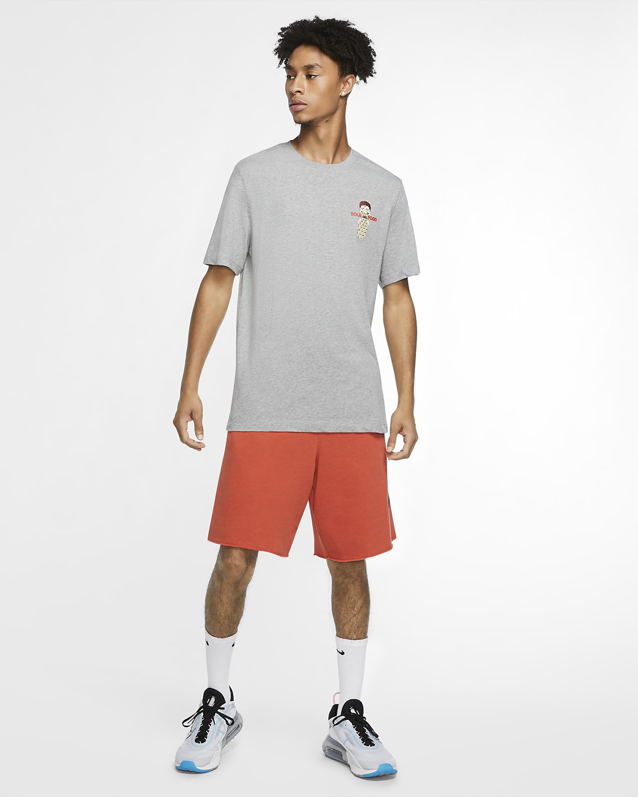 Nike Sportswear T skjorte til herre. Nike NO Nike Herre T shirt + Shorts