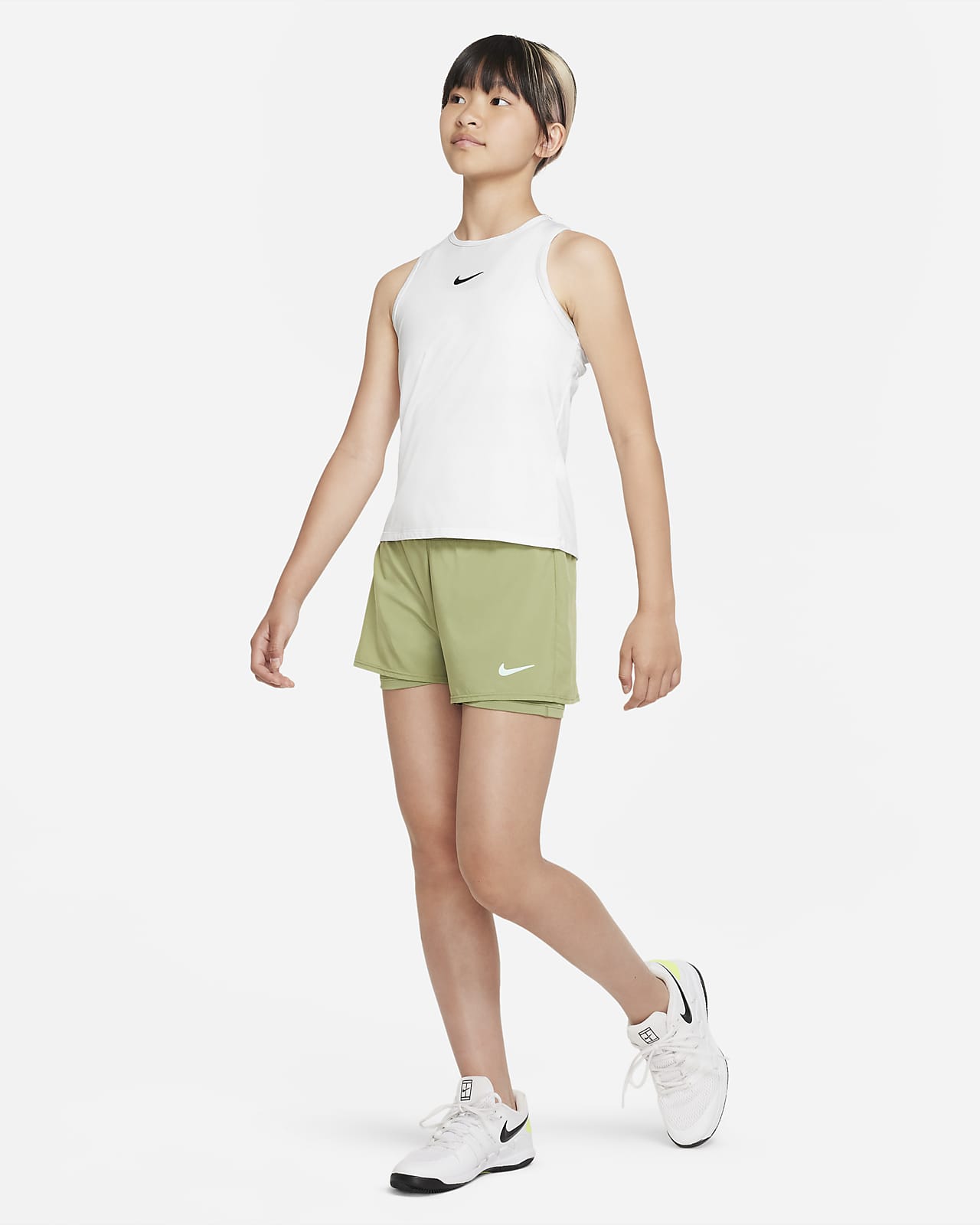 NikeCourt Dri-FIT Victory Older Kids' (Girls') Tennis Shorts. Nike SE