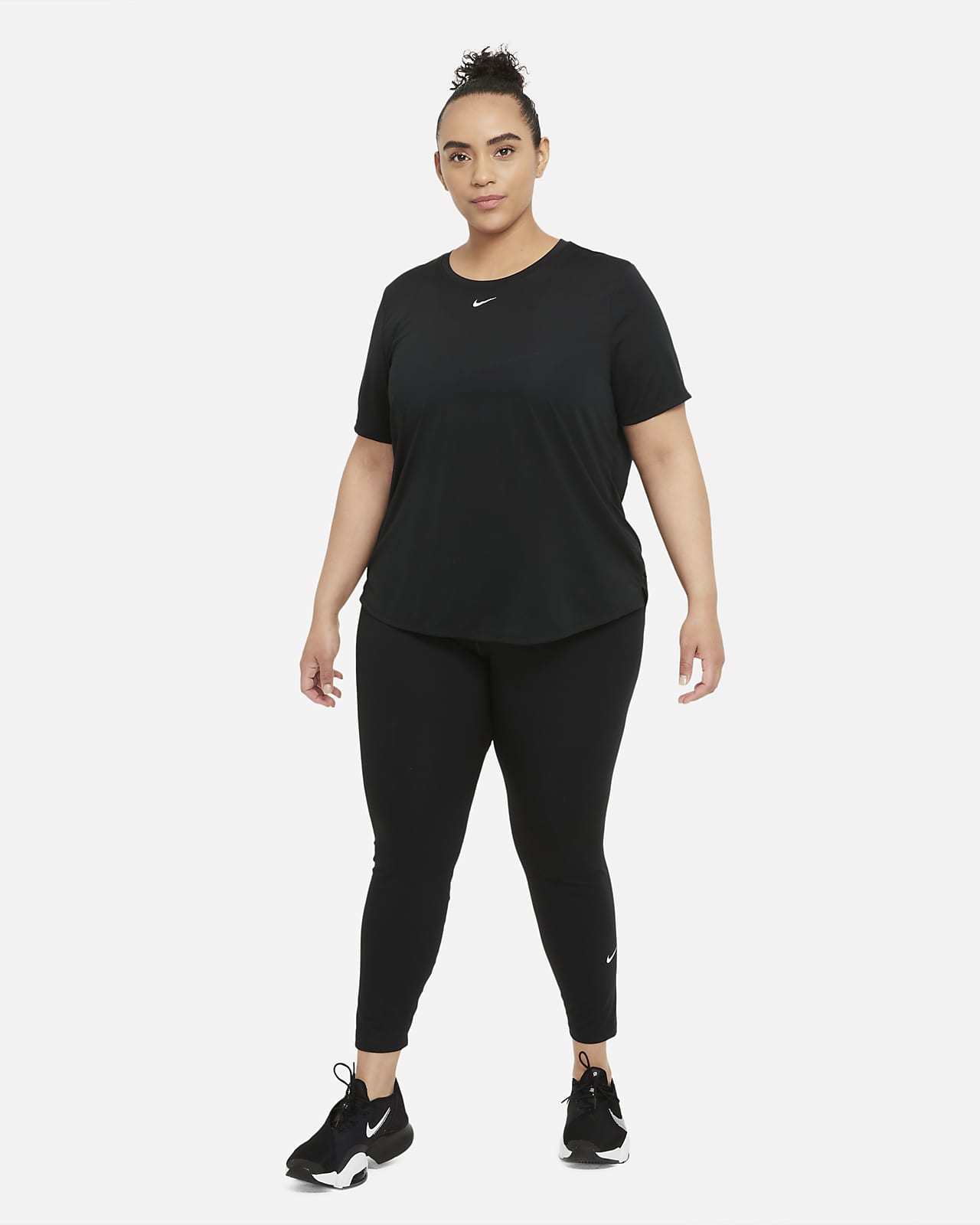 Nike Dri-FIT One Women's Standard-Fit Short-Sleeve Top (Plus Size). Nike SE