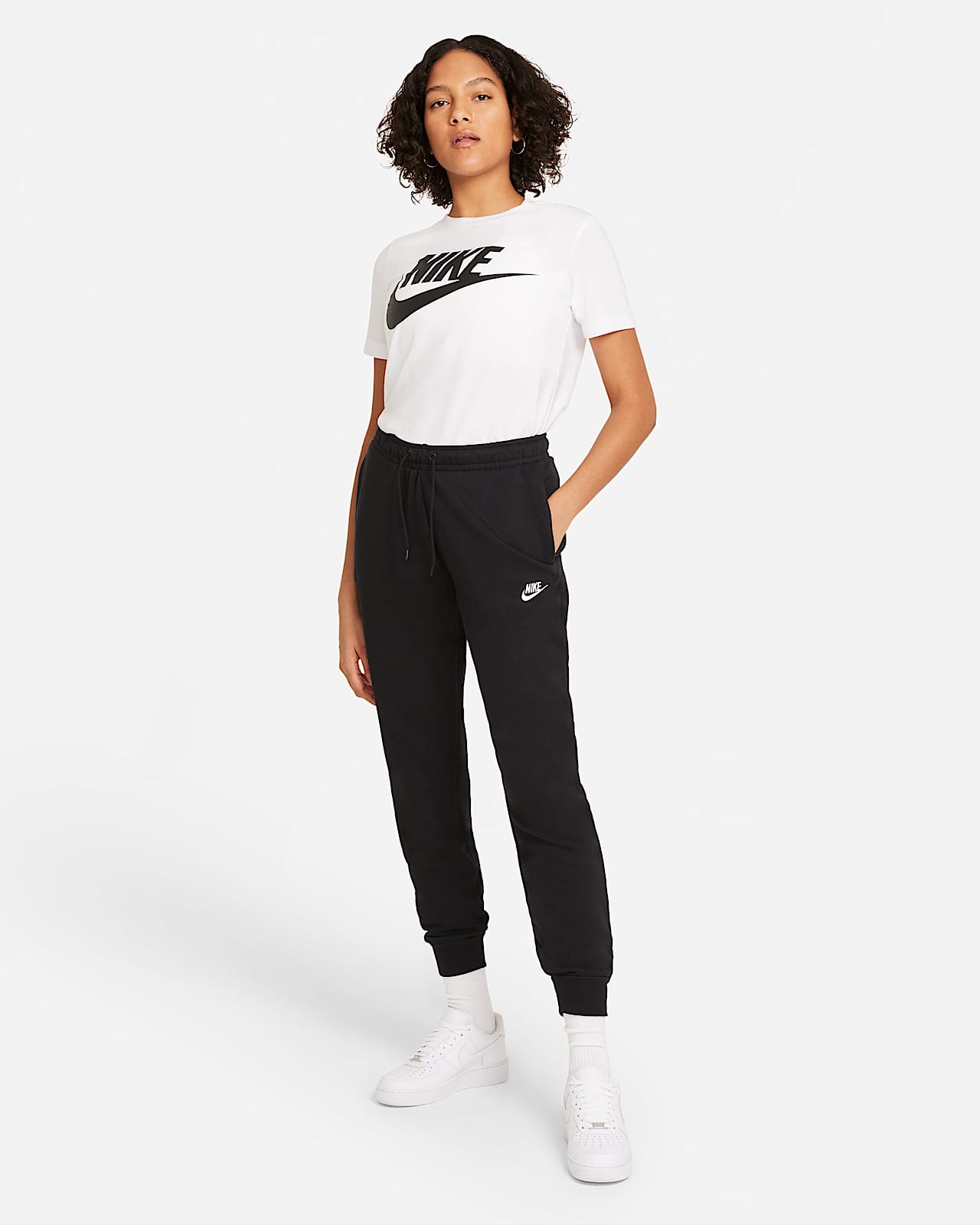 Pantalon en fleece nike sportswear essential pour femme Outlet